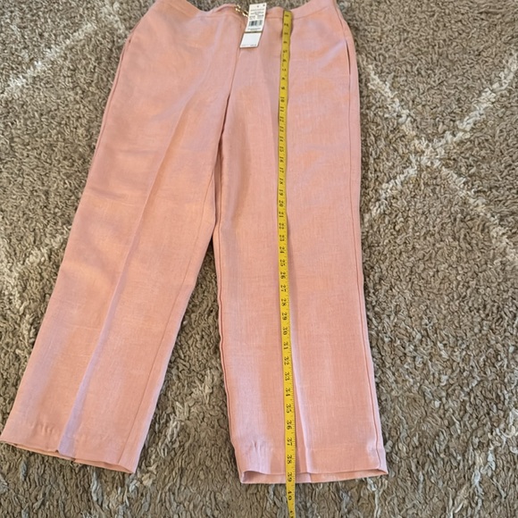 Alfred Dunner NWT Chic Pink Trousers Size 14P - Picture 11 of 17